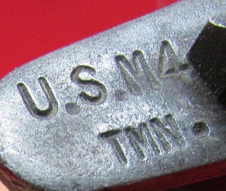  US Korean War-Vietnam, USM4 Carbine Bayonet, TMN  Manufacture — image 5