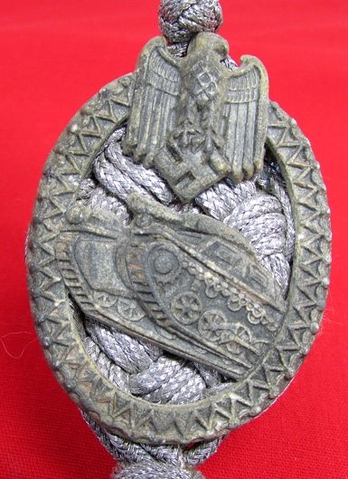  German WWII Army Panzer Marksmanship Lanyard, 2nd Award — image 3