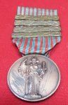 Italian WWII Fascist War Medal with 4 Campaign Bars, Guerra …