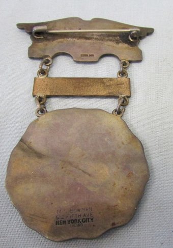  US 1922 71st New York Infantry Regimental Team Marksmanship Medal, Sterling — image 6