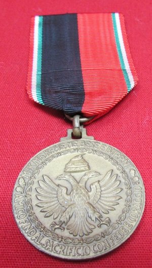  Italian WWII, 1940 9th Army Campaign Medal — image 2