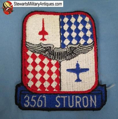  US Vietnam War USAF 3561 Sturon Squadron Patch — image 2