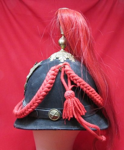  US Indian War Era, Light Artillery Enlisted Dress Helmet — image 6