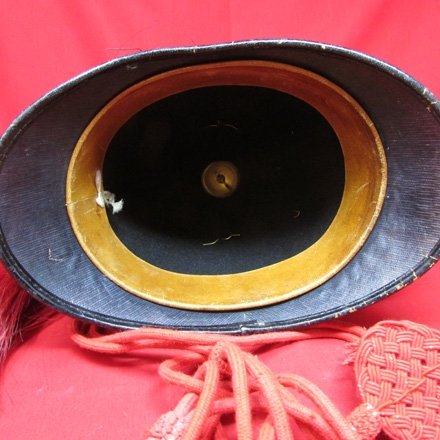  US Indian War Era, Light Artillery Enlisted Dress Helmet — image 8