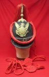 US Indian War Era, Light Artillery Enlisted Dress Helmet