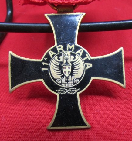  Italian WWII 11th Army Cross, Prima Armata, 1940 — image 3