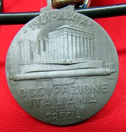  Italian WWII Occupation of Greece Medal, 1941 — image 4