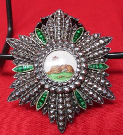  Iranian, Order of the Lion & Sun Neck Order, French Mfg — image 4