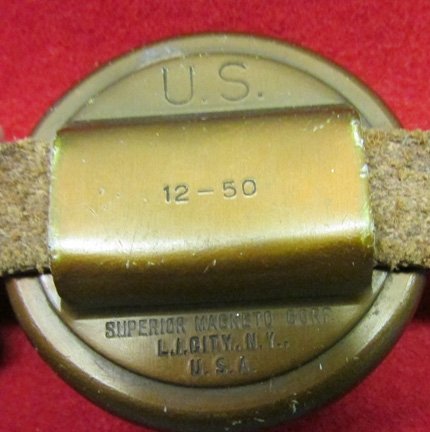  US Korean War Anodized Aluminum Wrist Compass, 12-50 — image 4