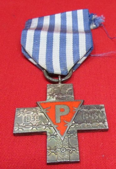  Polish, Post WWII, Auschwitz Survivors Cross — image 2