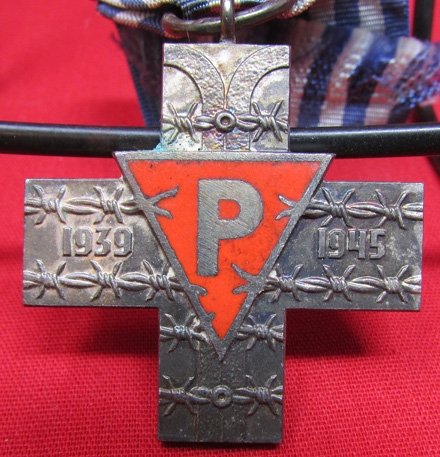  Polish, Post WWII, Auschwitz Survivors Cross — image 3