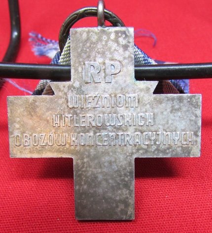  Polish, Post WWII, Auschwitz Survivors Cross — image 4