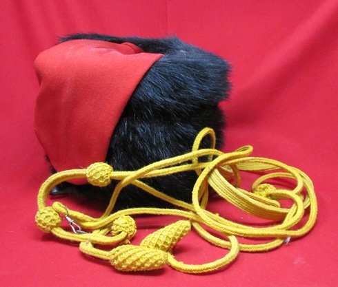  Canadian Post WWII, Royal Artillery Busby, Montreal Mfg — image 3