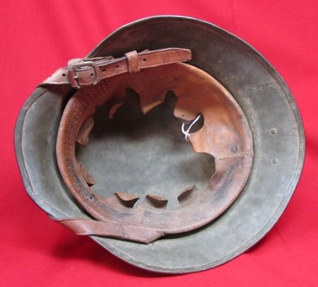  Hungarian WWII Steel Helmet, M1935-38, Complete — image 5