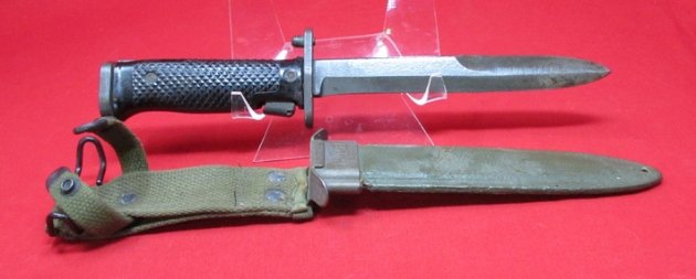 US Cold War Era M5 Bayonet, MILPAR, M8A1 Scabbard — image 4