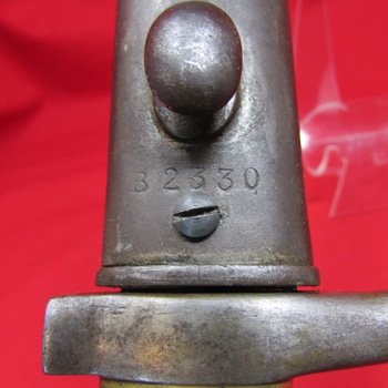  Argentine Engineer Bayonet, German Mfg — image 3
