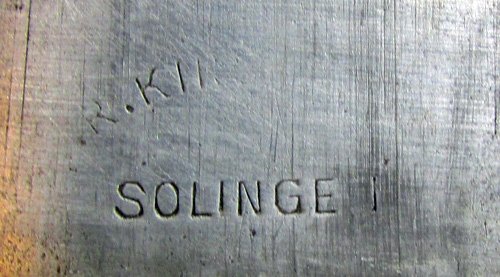  Argentine Engineer Bayonet, German Mfg — image 6