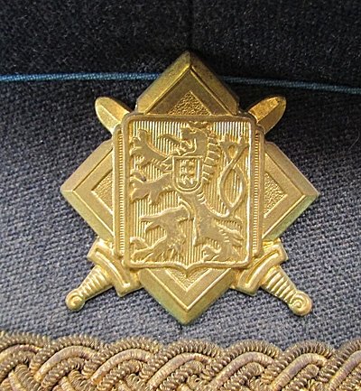  Czech WWII Air Force Officer Visor Hat — image 3