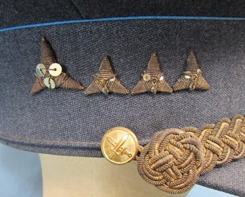  Czech WWII Air Force Officer Visor Hat — image 4