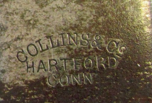  US Civil War, Plymouth Rifle Bayonet, Collins & Co. Mfg — image 3