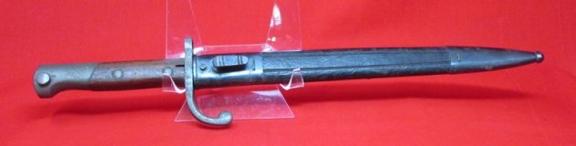  Brazilian M1908 Mauser Bayonet & Scabbard — image 2