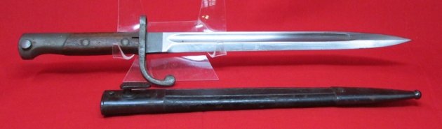  Brazilian M1908 Mauser Bayonet & Scabbard — image 4