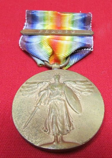  US WWI Victory Medal, France Bar — image 2