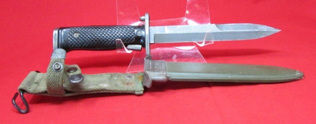 US 1950's M5 Garand M5 Bayonet & Scabbard, Imperial Mfg. — image 5