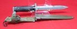 US 1950's M5 Garand M5 Bayonet & Scabbard, Imperial Mfg.