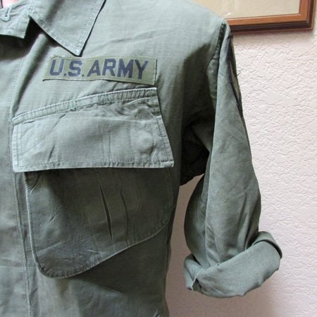  US Vietnam War, Army Rip Stop Fatigues, 1st Cavalry Division — image 3