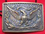 US Late 19th, Early 20th Century Officers Dress Buckle