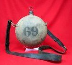 US Indian Wars-Spanish American War Canteen, Correct Shoulder Strap