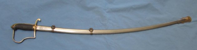  US Indian Wars Era, M1872 Artillery Officers Sword, — image 2