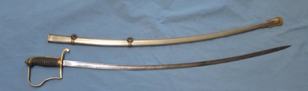  US Indian Wars Era, M1872 Artillery Officers Sword, — image 3