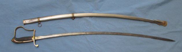  US Indian Wars Era, M1872 Artillery Officers Sword, — image 4