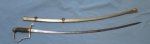 US Indian Wars Era, M1872 Artillery Officers Sword,