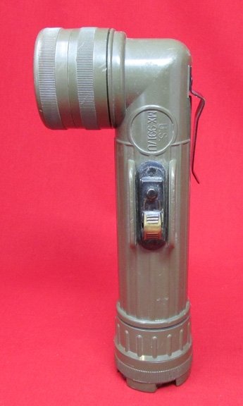  US Cold War Era GI Flashlight, Fulton Mfg — image 2