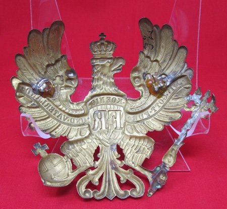  German Pre WWI, Prussian Enlisted Helmet Plate — image 3