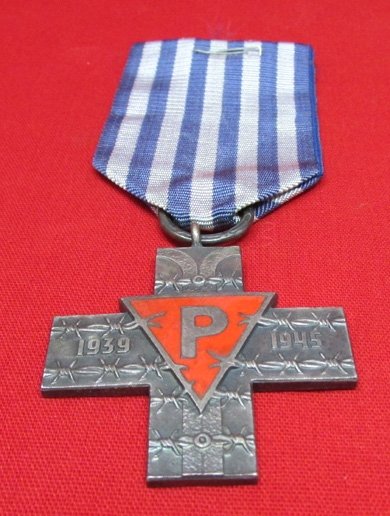  Polish, Post WWII, Auschwitz Survivors Cross — image 2