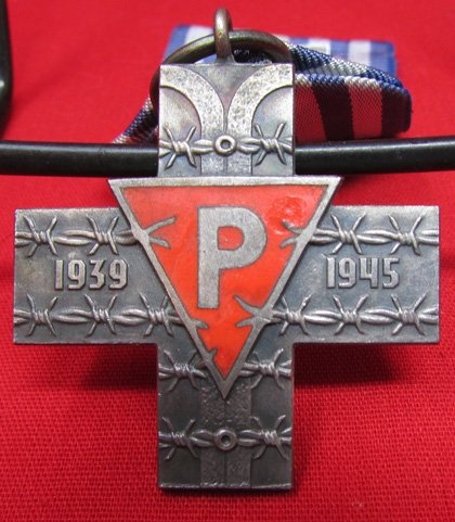  Polish, Post WWII, Auschwitz Survivors Cross — image 3