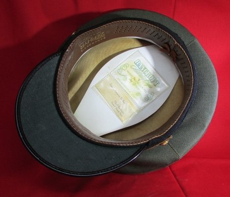  US WWII-Korean War Era US Navy Officer Visor Hat, Bancroft, Chief Machinist — image 7