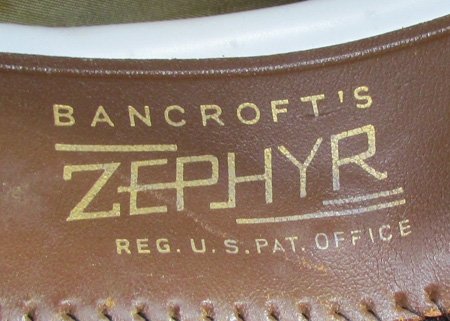  US WWII-Korean War Era US Navy Officer Visor Hat, Bancroft, Chief Machinist — image 8