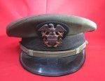 US WWII-Korean War Era US Navy Officer Visor Hat, Bancroft, …