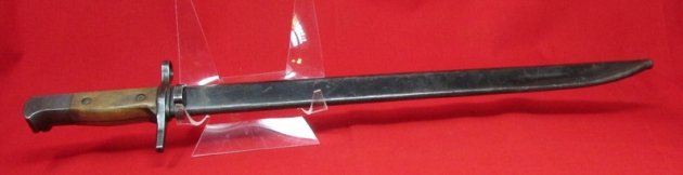  Japanese WWII Type 30 Bayonet,  Arrow-M — image 2