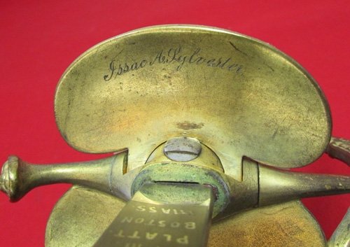  US Post Civil War, Deluxe Presentation Grade M1860 Staff Officers Sword, Silver Grip, Named — image 13