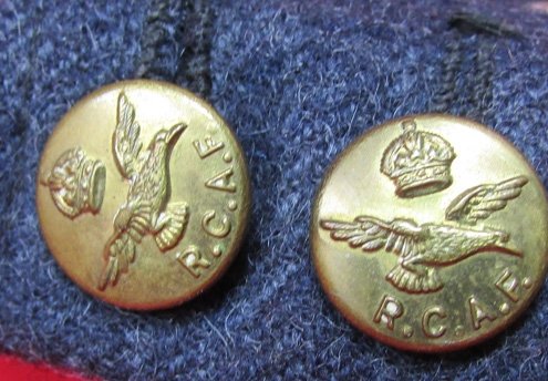  WWII Enlisted Royal Canadian Air Force Overseas Hat, 1944 — image 3