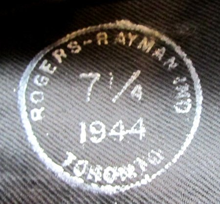  WWII Enlisted Royal Canadian Air Force Overseas Hat, 1944 — image 4