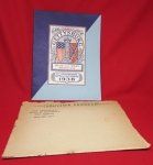 US Civil War, Gettysburg 1938 Reunion Program, 75th Anniversary