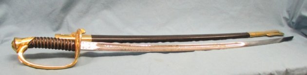  US Cold War Era, USMC Non-Commissioned Officers Sword, — image 3