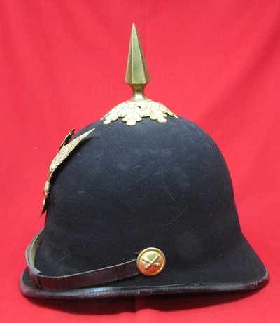  US Indian War Era, Enlisted Foot Artillery Helmet — image 6